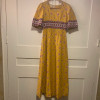 Robe Charles Demery vintage coton seventies