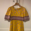 Robe Charles Demery vintage coton seventies
