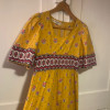 Robe Charles Demery vintage coton seventies