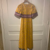 Robe Charles Demery vintage coton seventies