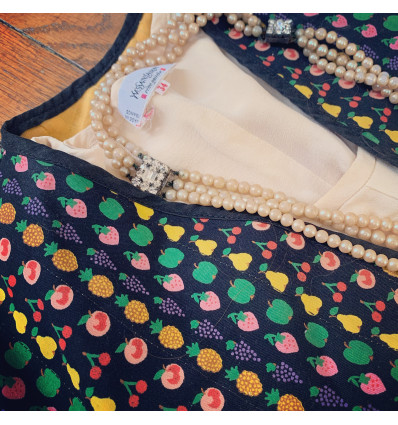 Gilet sans manches seventies coton TS
