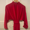 robe Ted Lapidus vintage pink TM