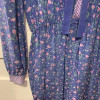 Robe soie Loris Azzaro ville TM/L