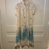 Robe soie vintage ample TU