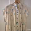 Robe soie vintage ample TU