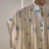 Robe soie vintage ample TU