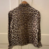 Blouse léopard vintage soie TM