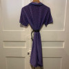 Robe fait main soie 70s TM/L