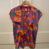 Blouse Kenzo vintage TM fleurs