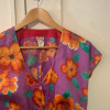 Blouse Kenzo vintage TM fleurs