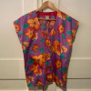 Blouse Kenzo vintage TM fleurs