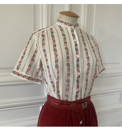 Chemise Celine seventies vintage T40/M