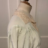 Blouse Emmanuelle Khanh vintage soie dentelle TS