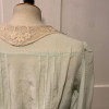 Blouse Emmanuelle Khanh vintage soie dentelle TS