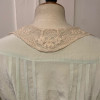 Blouse Emmanuelle Khanh vintage soie dentelle TS