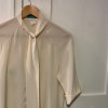 Blouse soie lavallière vintage Cacharel TS/M