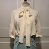 Blouse soie lavallière vintage Cacharel TS/M