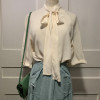 Blouse soie lavallière vintage Cacharel TS/M