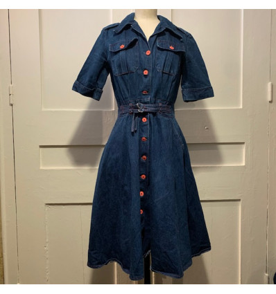 Robe denim seventies TS/M