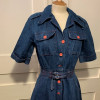 Robe denim seventies TS/M