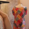 Top sequins soie Louis Féraud