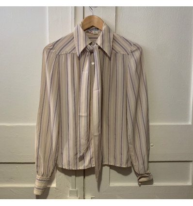 Blouse Ted Lapidus preppy chic TM