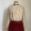 Blouse bohème seventies Emmanuelle Khanh