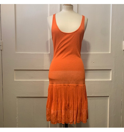Robe vintage Alaia orange