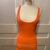 Robe vintage Alaia orange