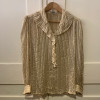 Blouse Ted lapidus vintage lurex 40