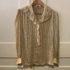 Blouse Ted lapidus vintage lurex 40
