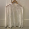 Blouse Emmanuelle Khanh vintage TS/M