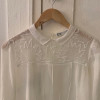 Blouse Emmanuelle Khanh vintage TS/M