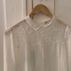 Blouse Emmanuelle Khanh vintage TS/M