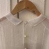 Blouse Emmanuelle Khanh vintage TS/M