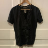 Veste lin Emmanuelle Khanh vintage TS/M