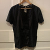 Veste lin Emmanuelle Khanh vintage TS/M