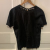 Veste lin Emmanuelle Khanh vintage TS/M