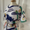 Robe tee-shirt vintage Oleg Cassini T38