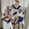 Robe tee-shirt vintage Oleg Cassini T38