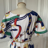 Robe tee-shirt vintage Oleg Cassini T38