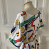 Robe tee-shirt vintage Oleg Cassini T38