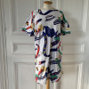 Robe tee-shirt vintage Oleg Cassini T38