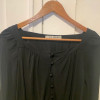 Blouse Ted Lapidus vintage TS noire