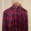 Blouse Celine vintage soie T40 rayures