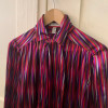 Blouse Celine vintage soie T40 rayures