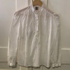 Blouse  Emmanuelle Khanh vintage coton T34/XS