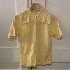 Blouse Cacharel vintage retro jaune TS