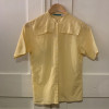 Blouse Cacharel vintage retro jaune TS