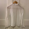 Blouse indienne vintage dentelle boheme TS
